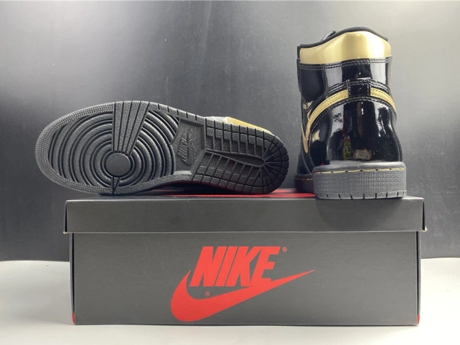 Rep HIGH GOLD JORDAN RETRO BLACK AIR METALLIC 1 555088-032 (2020) 0815